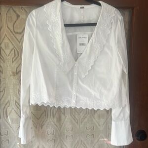 Janie Embroidered Top Free People